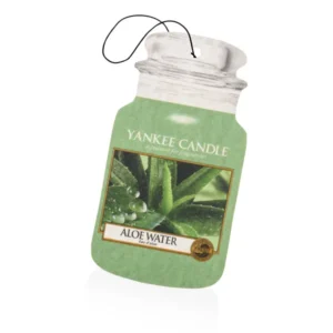 Yankee Candle Car Jars, Cardboard Car Air Fresheners - Various Scents - Aloe Water - Yankee Candle Car Jar
