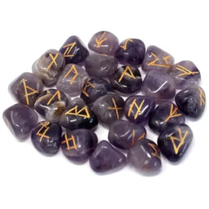 Rune Stones, Elder Futhark Rune Stones - Choice Of Stones - Amethyst