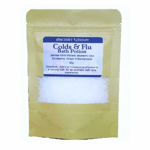 Aromatherapy Bath Salts - Cold & Flu Bath Potion 85g