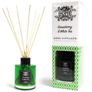 Home Fragrance Reed Diffusers - 120ml - 120ml-reed-diffuser-gooseberry-white-tea