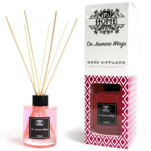 Home Fragrance Reed Diffusers - 120ml - 120ml-reed-diffuser-on-jasmine-wings