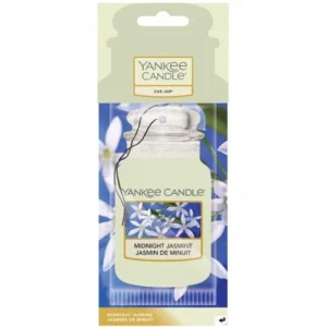 Yankee Candle Car Jars, Cardboard Car Air Fresheners - Various Scents - Midnight Jasmine - Yankee Candle Car Jar