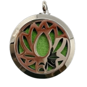 Aromatherapy Essential Oil Diffuser Necklace - Lotus