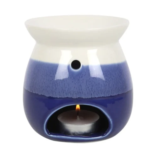 Blue Reactive Glaze Oil Burner - Image 2