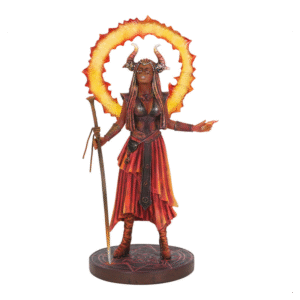 Fire Elemental Sorceress Figurine by Anne Stokes