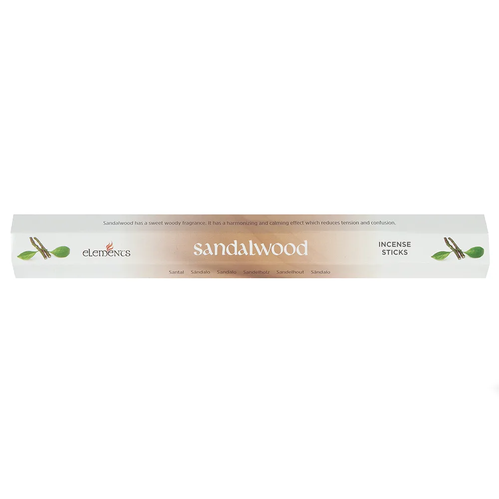 Set of 6 Packets of Elements Sandalwood Incense Sticks - Image 2