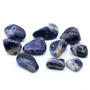 Pack Of 5 - Sodalite Large Tumble Stones
