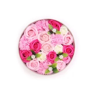 Round Gift Boxes - Baby Blessings - Pinks
