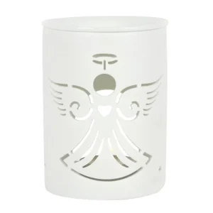 White Angel Cut Out Oil Burner