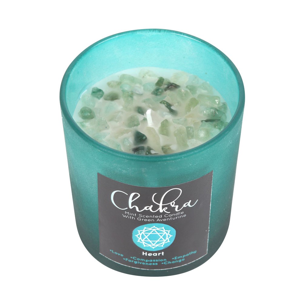 Chakra Crystal Chip Candles - Image 7