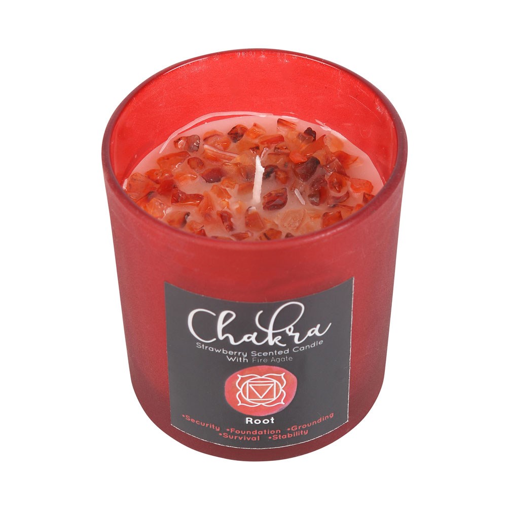 Chakra Crystal Chip Candles - Image 5