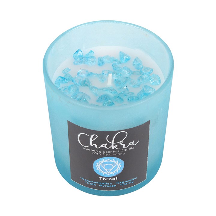 Chakra Crystal Chip Candles - Image 2