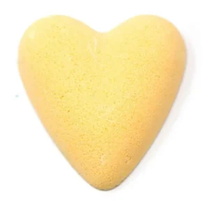 Large Mega Fizz Heart Bath Bomb Various Fragrances 81g - Three Kings Mega Fizz Heart Bath Bomb