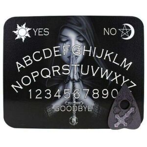 Spirit Board, Ouija Board With Planchette - Gothic Prayer - Spirit Board by Anne Stokes