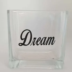 Glass 'Dream' Tea Light/Votive Holder