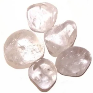 Pack Of 5 - Rock Quartz Large Tumble Stone