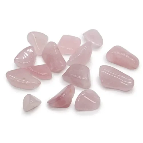 6 x Medium Tumble Stones - Snow Quartz - 20-30mm, Reiki, Chakra, Healing