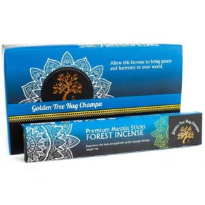 Golden Tree Incense Sticks - Various Fragrances - FREE P&P - Forest Blend - Golden Tree Nag Champa Incense
