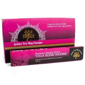 Golden Tree Incense Sticks - Various Fragrances - FREE P&P - Yoga Blend - Golden Tree Nag Champa Incense