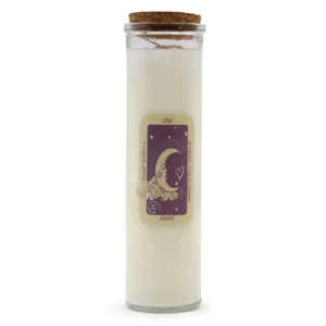 Soy Wax Magic Spell Candle With Gemstones - Love