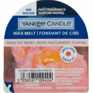 YANKEE CANDLE Wax Melts - New Designs - Fresh Cut Roses