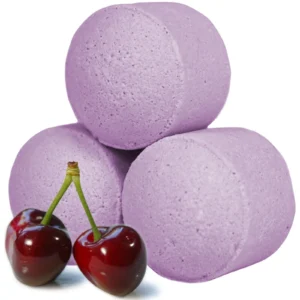10 Chill Pill Mini Bath Bombs - Black Cherry