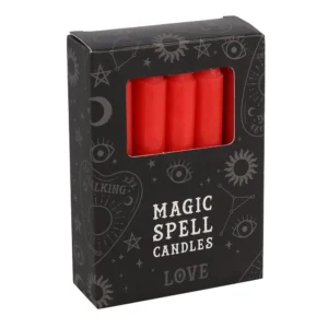 Magic Spell Candles - Love - Red Spell Candles Pack of 12