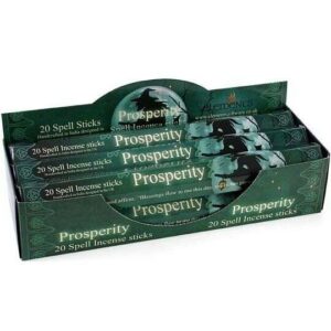Spell Incense Sticks By Lisa Parker 6 Packs (120 sticks - Boxed) - Prosper. - 6 Packs Of Incen. Sticks By Lisa Parker