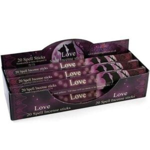 Spell Incense Sticks By Lisa Parker 6 Packs (120 sticks - Boxed) - Love - 6 Packs Of Incense Sticks By Lisa Parker