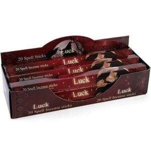 Spell Incense Sticks By Lisa Parker 6 Packs (120 sticks - Boxed) - Luck - 6 Packs Of Incense Sticks By Lisa Parker