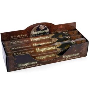Spell Incense Sticks By Lisa Parker 6 Packs (120 sticks - Boxed) - Happiness - 6 Packs Of Incense By Lisa Parker