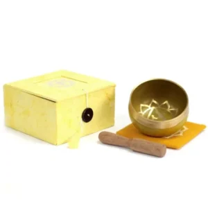 Chakra Singing Bowls -Tibetan Brass Singing Bowls - Meditation - Solar Plexus - Chakra Singing Bowl