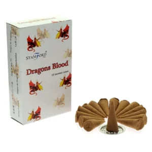Stamford Incense Cones (15pc per Box) - Various Fragrances - FREE P&P - Dragons Blood - Stamford Incense Cones