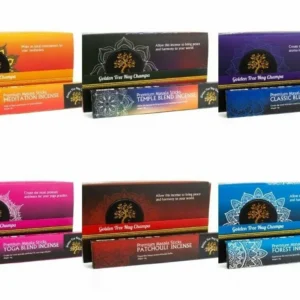 Golden Tree Incense Sticks - Various Fragrances - FREE P&P