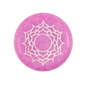 Chakra Stones - Crown - Chakra Stone Meditation Medallion