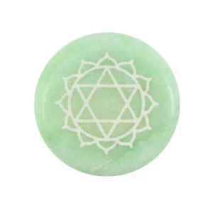 Chakra Stones - Heart - Chakra Stone Meditation Medallion