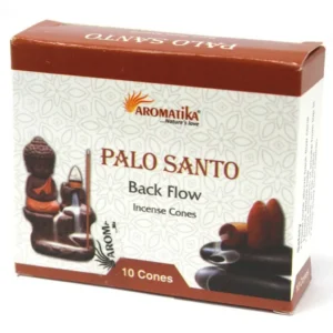 Aromatika Backflow Incense Cones - Palo Santo - Aromat. Backf. Incense Cones (10 pcs)