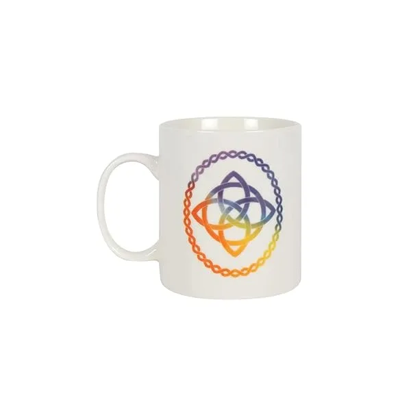 Something Different MU_69430 Mug, White & Rainbow