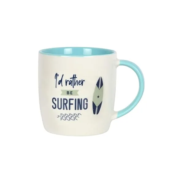 Something Different SU_14022 Mug, White & Teal - Image 3