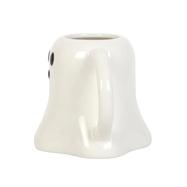 Something Different Wholesale Hey Boo Ghost Shaped Ceramic Mug - Spooktacular Halloween Mug for Witches Brew - Ghost Mugs, Halloween Mugs - Image 3